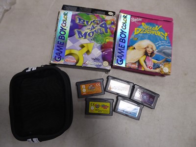 Lot 2139 - Bag containing various Gameboy colour games