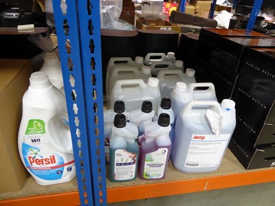 Lot 3017 - Various cleaning detergents inc. Persil,...