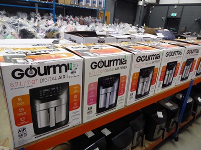 Lot 3026 - 5 Gourmia digital air fryers