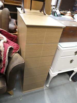 Lot 5147 - Pair of oak finished CD cabinets