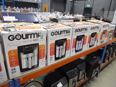 Lot 3027 - 6 Gourmia digital air fryers