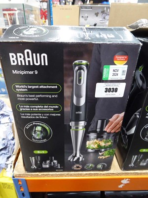 Lot 3030 - Braun Multi-quick 9 hand whisk