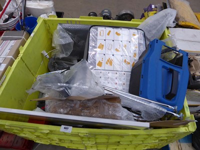 Lot 4327 - Pallet of assorted items to include car parts,...