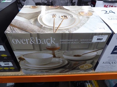 Lot 3037 - Over and Back dinner ware set