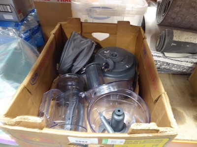 Lot 3052 - Unboxed Kenwood food processor with attachments