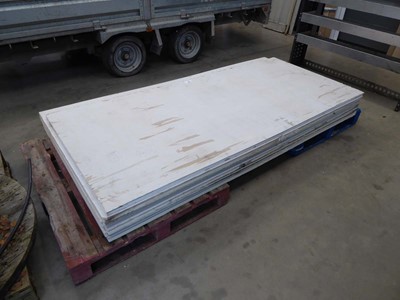 Lot 4244 - 6 sheets of insulated plasterboard