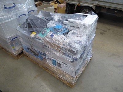 Lot 4251 - Pallet of assorted items inc. printers,...