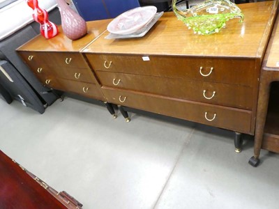 Lot 5238 - Pair of G-Plan chest of 3 drawers