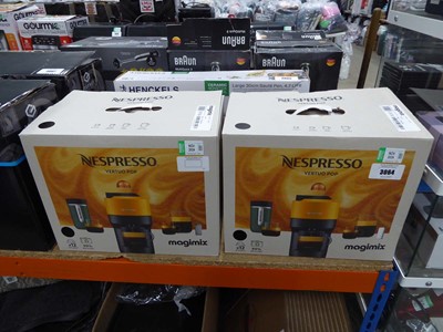 Lot 3064 - 2 Nespresso Magimix coffee machines