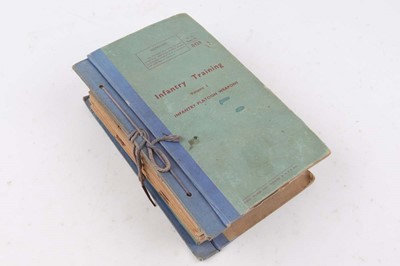 Lot 225 - Official Bound 15 Pamphlets: Infantry Training...