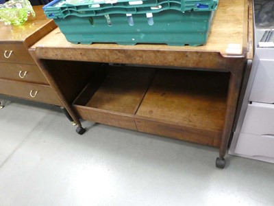 Lot 5240 - Kofod Larsen 2 tier bar cart