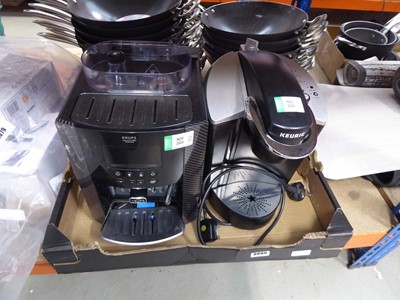 Lot 3080 - Krups coffee machine plus Keurig coffee machine