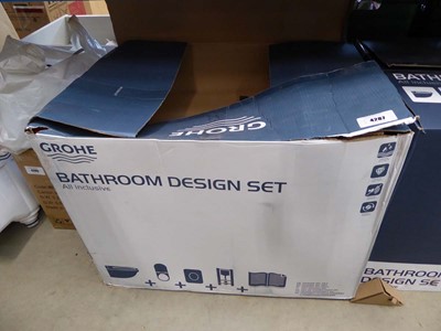 Lot 4287 - Grohe bathroom set