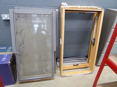 Lot 4297 - 2 Velux windows with frames and fixing kits...