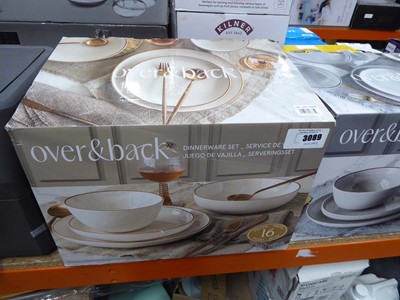 Lot 3089 - Over and Back dinner ware set