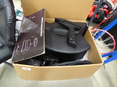 Lot 4314 - XRocker Aurora gaming chair (parts only)