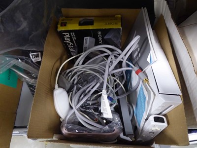 Lot 2241 - Nintendo Wii with controllers along with a...