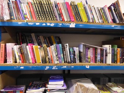 Lot 2192 - Half shelf of fiction and biography books