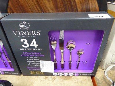 Lot 3123 - 2 Viners cutlery sets