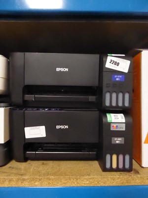 Lot 2200 - Epson ET2711 printer, and Epson ET2811 printer