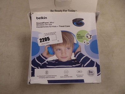 Lot 2205 - Pair of boxed Belkin Soundform Mini wireless...