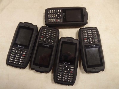 Lot 2207 - Bag containing 5 Crosscall mobile phones