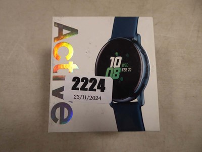 Lot 2224 - Samsung Active Galaxy watch, boxed