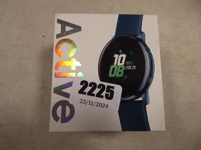 Lot 2225 - Samsung Active Galaxy watch, boxed