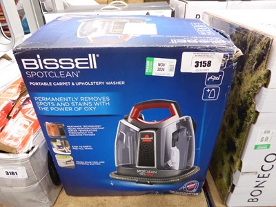 Lot 3158 - Bissell spotclean portable carpet and...