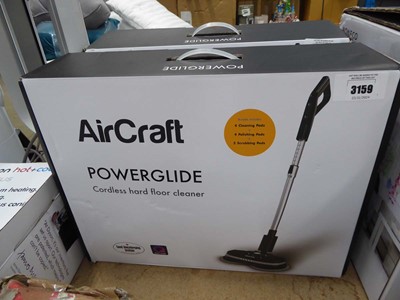 Lot 3159 - Aircraft Powerglide cordless hard floor cleaner