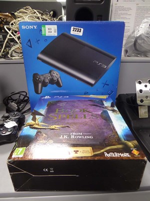 Lot 2233 - Sony PS3 500GB, boxed, with PS3 Miranda...