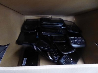 Lot 2293 - Box of blackberry's for spares/repairs