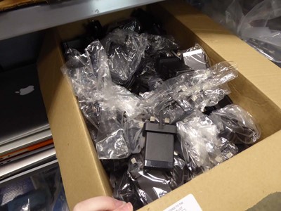 Lot 2295 - Box of charging plugs