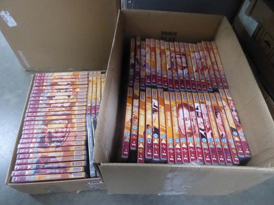 Lot 2259 - 2 boxes containing John Wayne DVDs