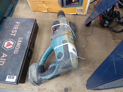 Lot 4375 - Cordless Makita SDS drill and cordless Makita...