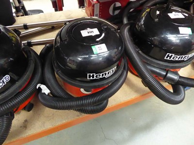 Lot 3171 - Henry 160 vacuum cleaner with pipe and part pole