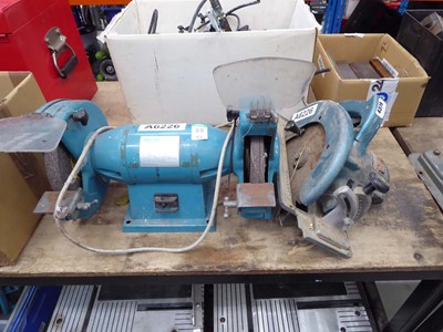 Lot 4379 - Black & Decker heavy duty circular saw and...