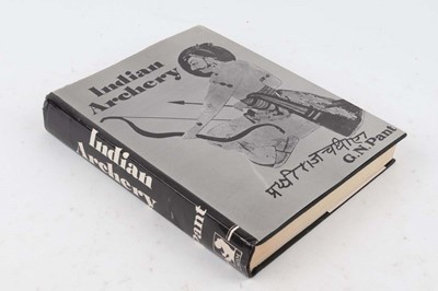 Lot 249 - Vol: Indian Archery by G N Pant