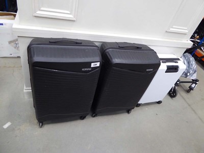 Lot 3199 - Two large hard shelled American Tourister...