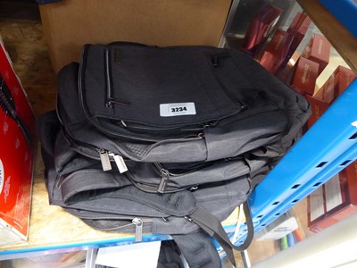 Lot 3234 - 3 Samsonite backpacks