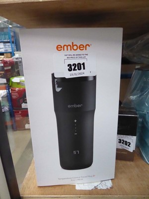 Lot 3201 - Ember temperature control travel mug 2+