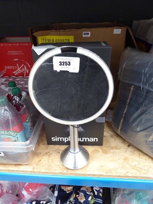 Lot 3253 - 1 Box plus 1 unboxed Simple Human mirror