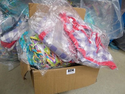 Lot 3274 - Box plus 11 bags of ladies swimsuits