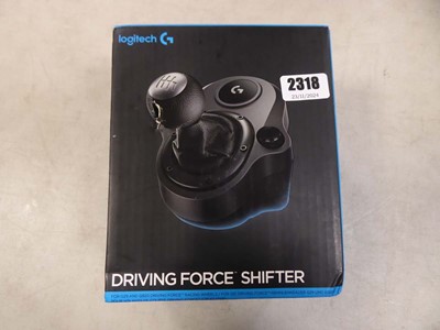 Lot 2318 - Logitech driving Force shifter gear shift...