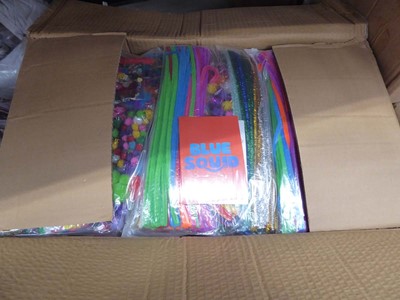 Lot 3279 - Box of kids craft sets