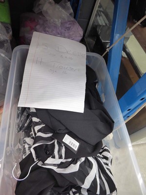 Lot 3289 - Box containing 15 dresses size 8-10 plus 11...