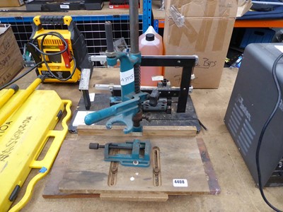 Lot 4408 - Black & Decker bench mounted drill press, and...