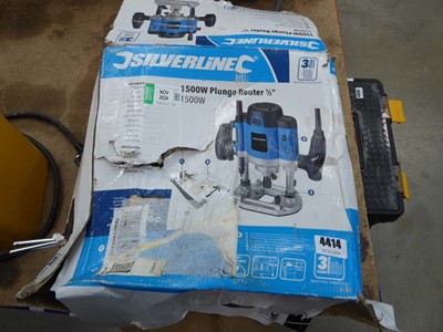 Lot 4414 - Silverline 240v plunge router