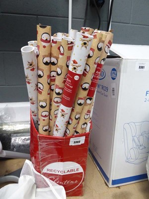 Lot 3303 - Box of Christmas wrapping paper