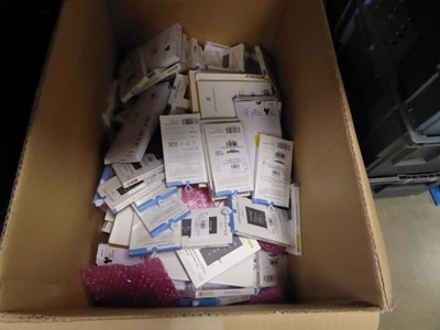 Lot 2339 - Box containing various phone cases and...